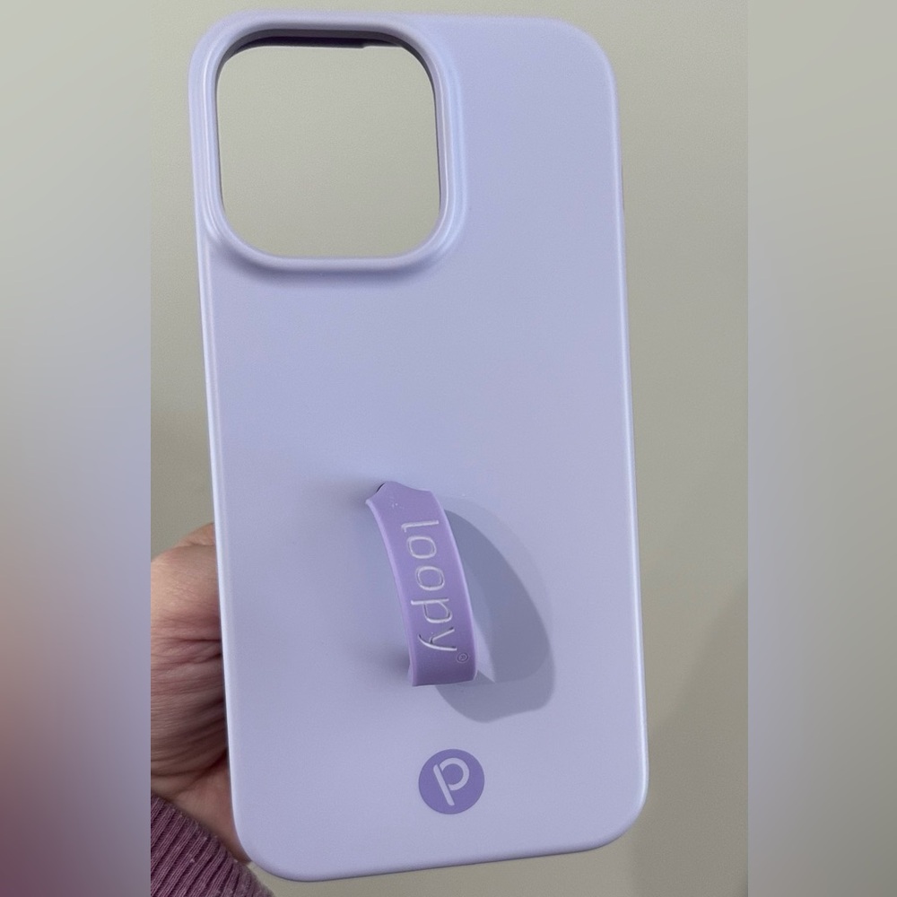 Lilac Loopy IPhone Case 14 Pro Max